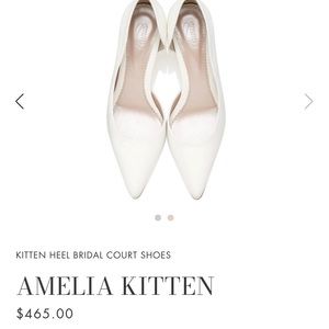 Emmy London bridal shoes NWT